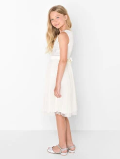Mini Maya Girls Ivory Dress -Stylish Children's Clothing Store maya maya white 4 2 42914.1619021539