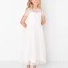 Paisley Of London Girls White Dress