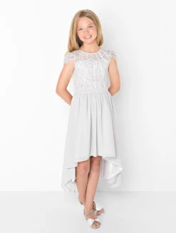 Paisley Of London Girls Grey Dress