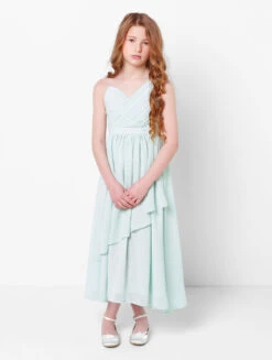 Paisley Of London Girls Soft Sage Party Dress
