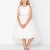 Paisley Of London Ivory Communion Dress With Gem Belt 2 Paisley Of London Ivory Communion Dress With Gem Belt -Stylish Children's Clothing Store paisley beatrice white 1 2 1 80188.1619021553