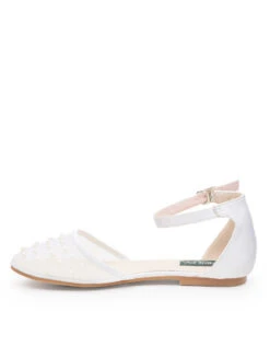 Paisley Of London Girls White Prom Shoes -Stylish Children's Clothing Store paisley calla white 4 58149.1619021538