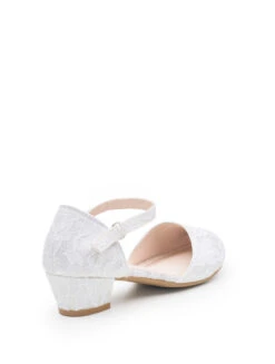 Paisley Of London Girls Ivory Party Shoe -Stylish Children's Clothing Store paisley camilla white 3 99185.1619021538
