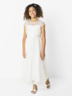 Paisley Of London Ivory Communion Dress