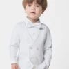 Boys Windowpane Checked White Waistcoat Suit 2 Boys Windowpane Checked White Waistcoat Suit -Stylish Children's Clothing Store paisley charlie white 1 1 10106.1678879902