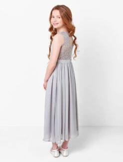 Paisley Of London Girls Grey Party Dress -Stylish Children's Clothing Store paisley harper grey 5 2 1 1 58947.1619021536