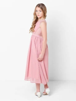 Paisley Of London Girls Dusky Pink Party Dress -Stylish Children's Clothing Store paisley harper rose 5 2 1 1 75543.1619021532