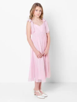 Paisley Of London Girls Pink Multi-way Party Dress -Stylish Children's Clothing Store paisley penelope blushpink 1 2 2 35696.1619021532