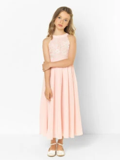 Paisley Of London Pale Pink Flower Girl Dress -Stylish Children's Clothing Store paisley philippa palepink 4 2 34041.1619021532