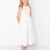 Paisley Of London White Flower Girl Dress -Stylish Children's Clothing Store paisley phillipa white 1 2 99380.1619021538