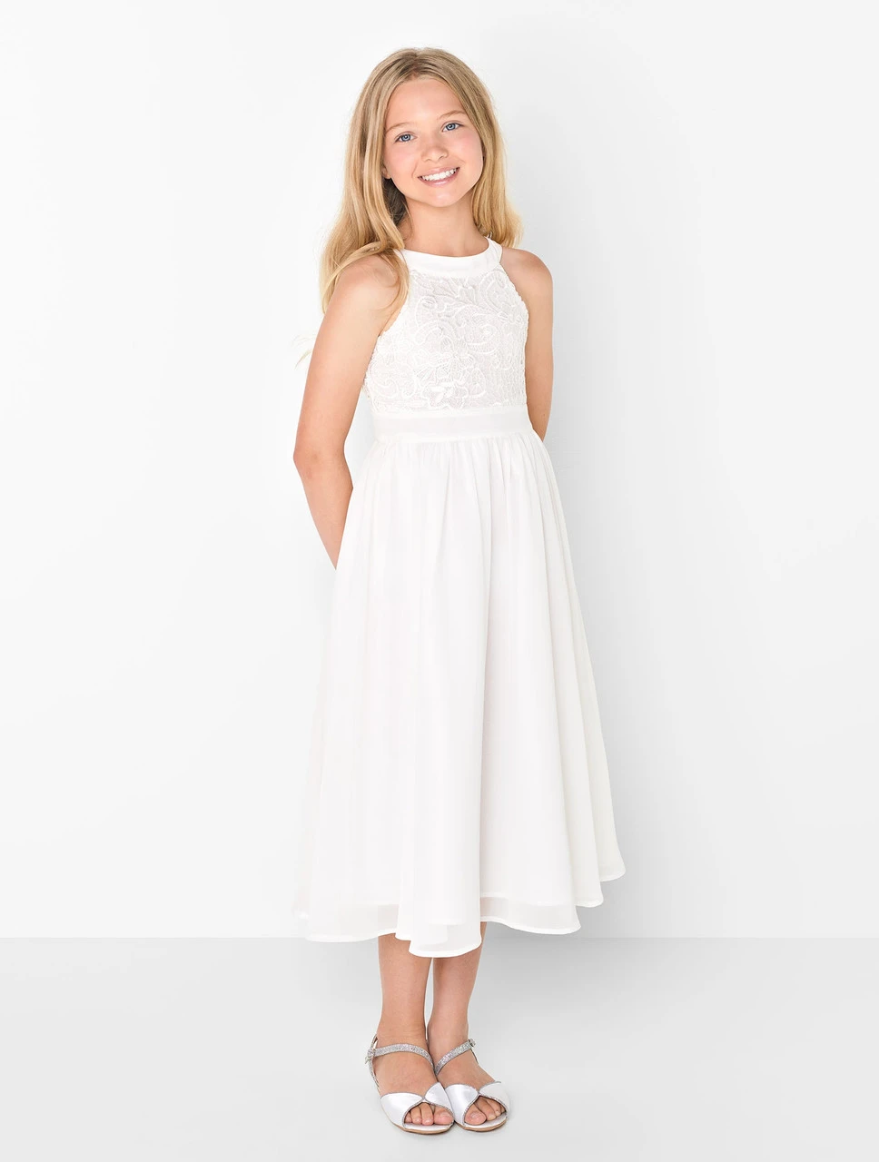 Paisley Of London White Flower Girl Dress 3 Paisley Of London White Flower Girl Dress