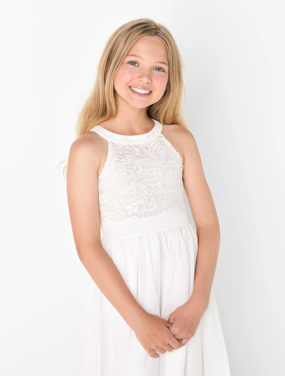 Paisley Of London White Flower Girl Dress 4 Paisley Of London White Flower Girl Dress - Image 2