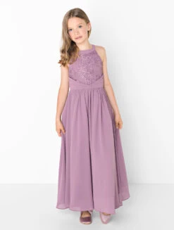 Paisley Of London Girls Lilac Dress