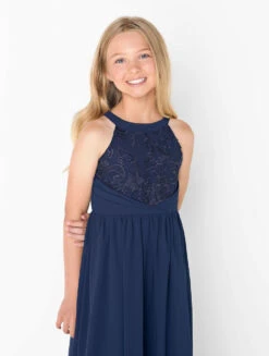 Paisley Of London Girls Navy Dress -Stylish Children's Clothing Store paisley phoebe navy 2 2 1 40076.1619021536