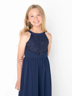 Paisley Of London Girls Navy Dress -Stylish Children's Clothing Store paisley phoebe navy 2 2 03226.1619021537