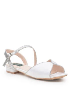 Paisley Of London Girls White Party Shoe