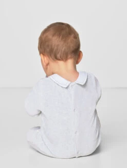 Patachou Baby Boys Grey Babygrow -Stylish Children's Clothing Store patachou 2933073 grey 2 42829.1619021533