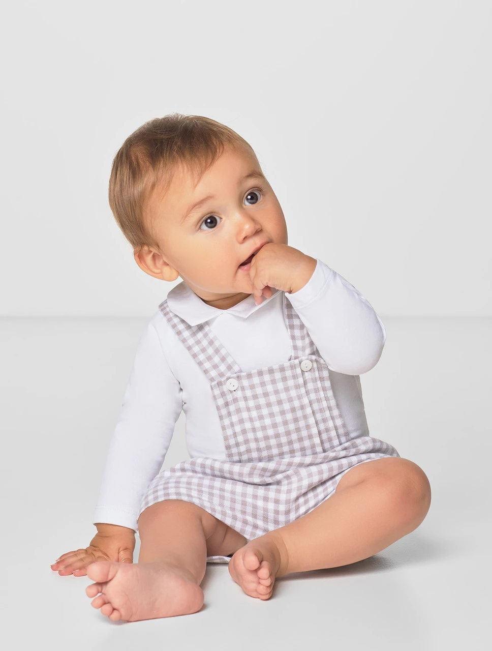 Patachou Baby Boys Grey & White Outfit 3 Patachou Baby Boys Grey & White Outfit