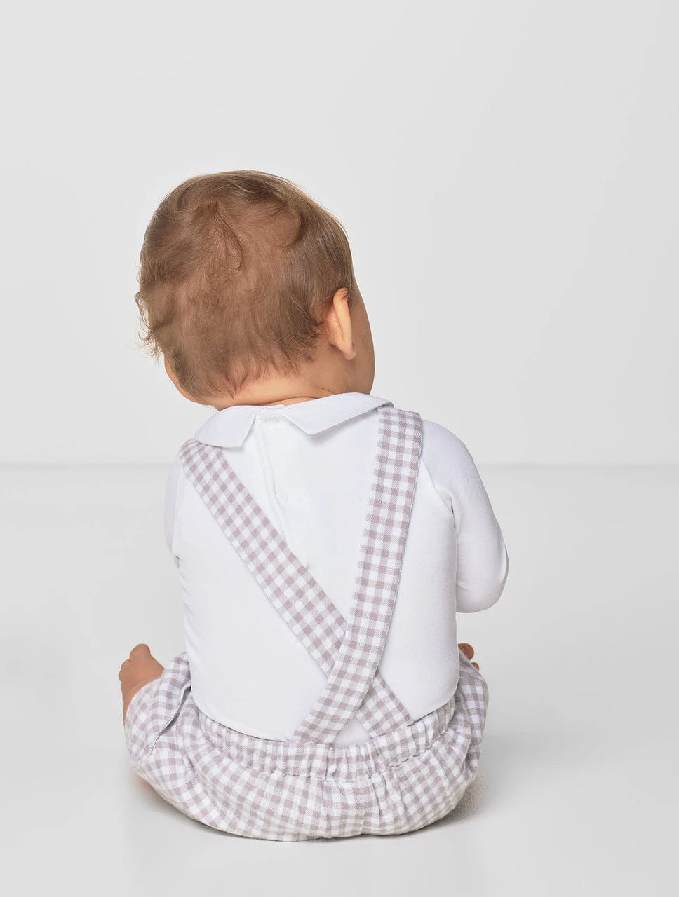 Patachou Baby Boys Grey & White Outfit 4 Patachou Baby Boys Grey & White Outfit - Image 2