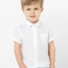 Patachou Boys White Short Sleeved Shirt -Stylish Children's Clothing Store patachou cm2833609 rolf 1 1 26853.1619021518
