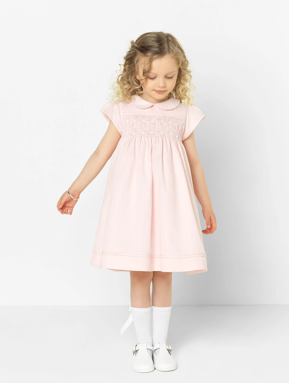 Patachou Pink Flower Girls Dress 3 Patachou Pink Flower Girls Dress