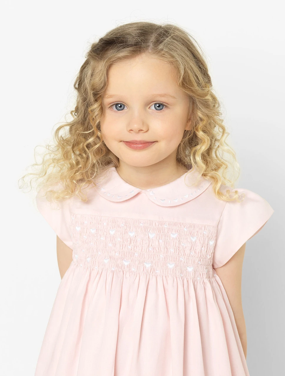 Patachou Pink Flower Girls Dress 4 Patachou Pink Flower Girls Dress - Image 2