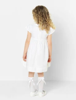 Patachou White Flower Girls Dress -Stylish Children's Clothing Store patachou edwina white 3 87239.1619021531