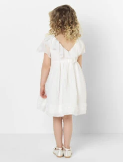 Patachou Girls Off White Flower Girl Dress -Stylish Children's Clothing Store patachou gwendolen offwhite 3 86180.1619021522