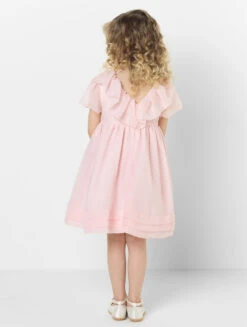Patachou Girls Pink Flower Girl Dress -Stylish Children's Clothing Store patachou gwendolen pink 4 51503.1619021523