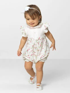 Patachou Baby Girls Floral Party Romper -Stylish Children's Clothing Store patachou melody 2 69461.1619021521