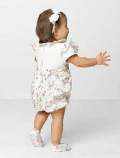 Patachou Baby Girls Floral Party Romper -Stylish Children's Clothing Store patachou melody 3 78851.1619021522