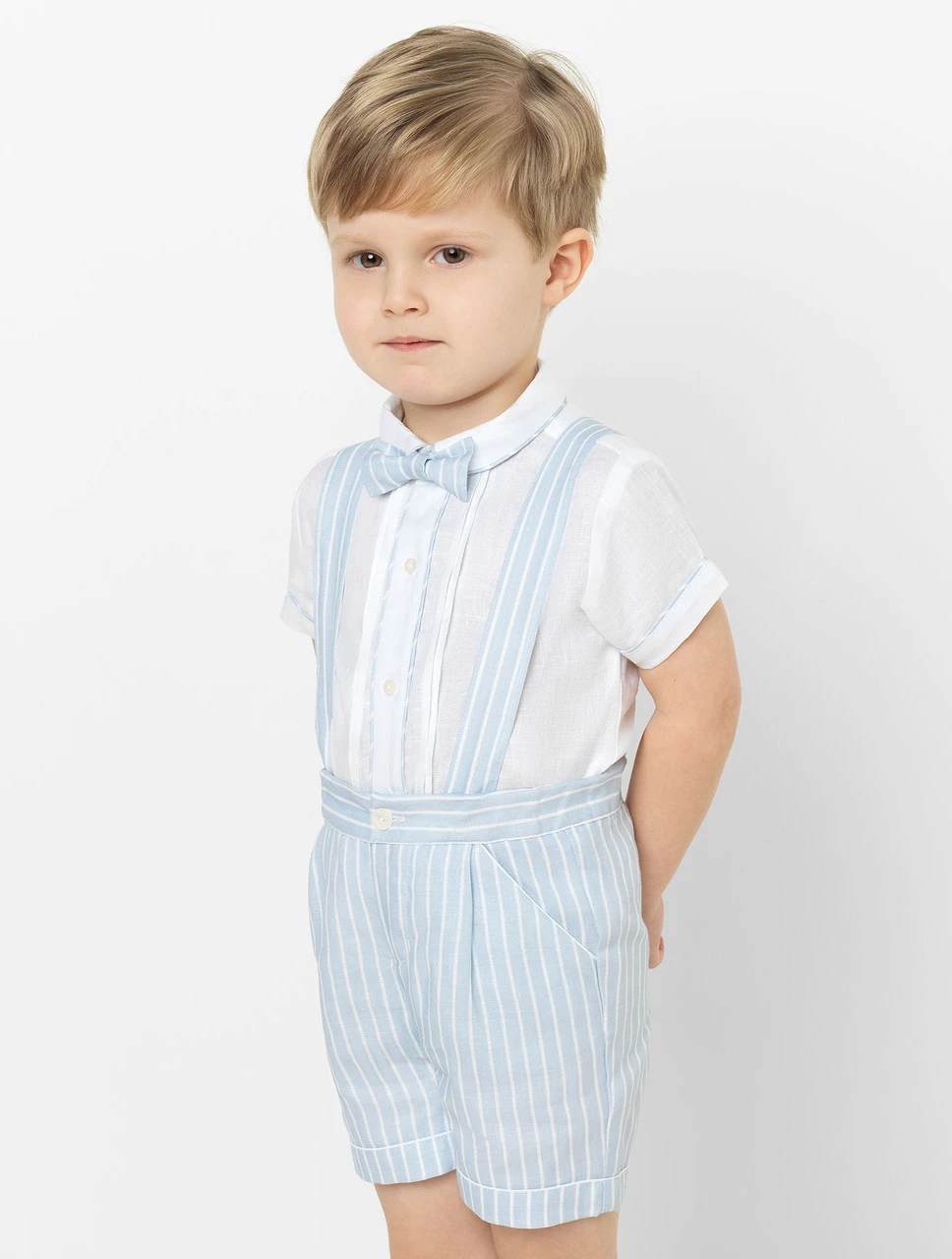 Patachou Boys Blue & White Outfit 3 Patachou Boys Blue & White Outfit