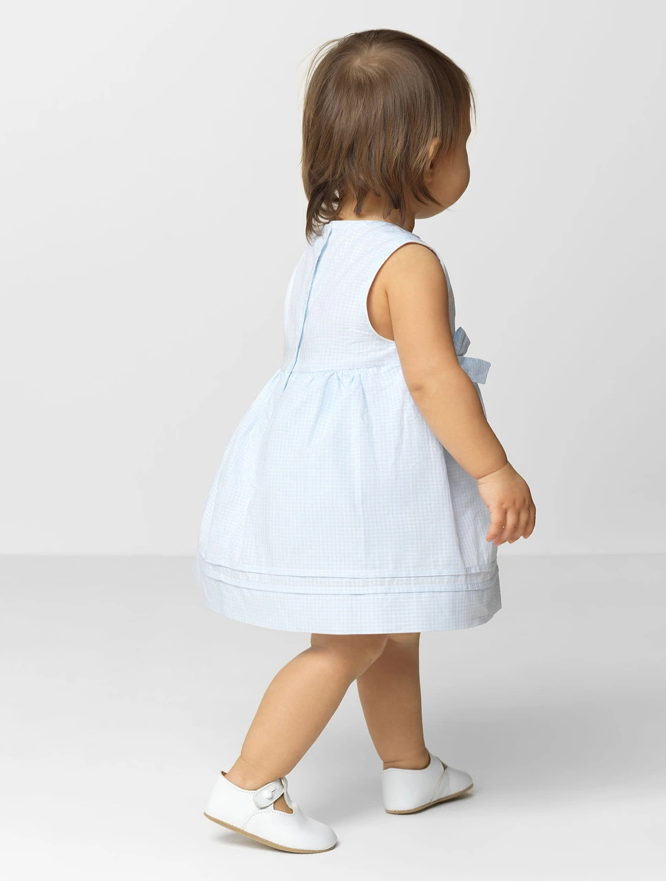 Patachou Baby Girls Blue Dress & Bloomers 5 Patachou Baby Girls Blue Dress & Bloomers - Image 3