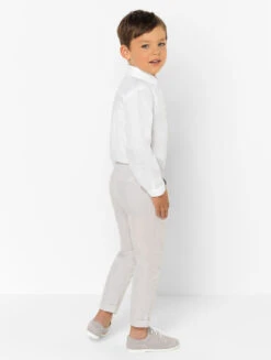 Patachou Boys White & Grey 2 Piece Occasion Outfit -Stylish Children's Clothing Store patachou piers white grey 3 49881.1619021531