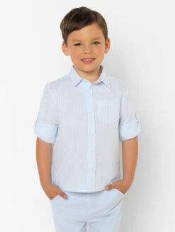 Patachou Boys Blue 2 Piece Occasion Outfit