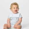 Patachou Baby Boys Romper - Roque Grey -Stylish Children's Clothing Store patachou roque grey 1 14204.1630497040