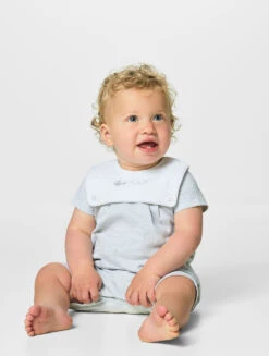 Patachou Baby Boys Romper - Roque Grey