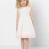 Patachou Girls Ecru Flower Girl Dress