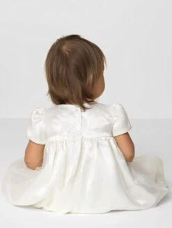 Peppermint Baby Girls Ivory Christening Gown -Stylish Children's Clothing Store peppermint ferne ivory 3 21030.1619021418