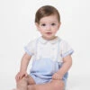 Pretty Originals Baby Boys Blue Romper -Stylish Children's Clothing Store prettyo colton blue 1 07828.1619021558