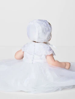 Sarah Louise Baby Girls White Gown -Stylish Children's Clothing Store sarahlouise angela white 3 15744.1619021537