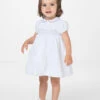 Sarah Louise Girls White & Grey Party Dress 2 Sarah Louise Girls White & Grey Party Dress -Stylish Children's Clothing Store sarahlouise esther white grey 1 73167.1619021559