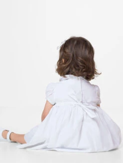 Sarah Louise Girls White & Grey Party Dress 5 Sarah Louise Girls White & Grey Party Dress -Stylish Children's Clothing Store sarahlouise esther white grey 2 51764.1619021559