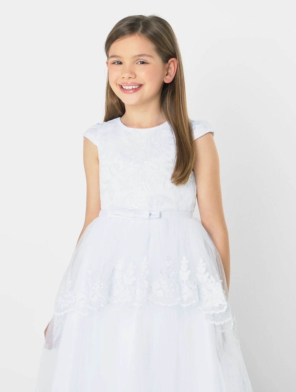 Sevva Girls White Holy Communion Dress 4 Sevva Girls White Holy Communion Dress - Image 2