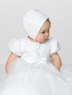 Sarah Louise Girls White Christening Gown -Stylish Children's Clothing Store sl isla 001165 white 2 16337.1619021519