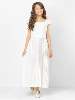 Girls Ivory Party Dress