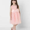 Girls Pink Bridesmaid Dress